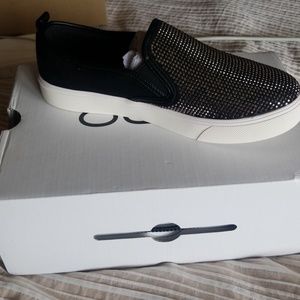 Aldo Jille Crystal Studded slip on sneakers